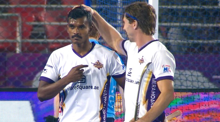 Gonasika Tame Hyderabad In Penalties - Highlights - 28 Jan 2025  from Hockey India League 2024-25 