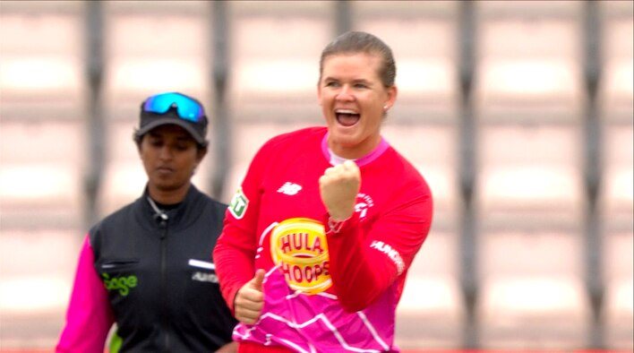 Welsh Fire Book Eliminator Berth In Style - Highlights - 14 Aug 2024 from The Hundred 2024 (Women's) 