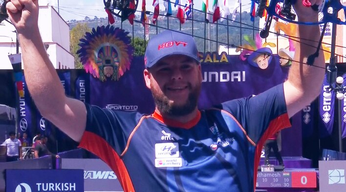 Mike Schloesser Bags Bronze - 19 Oct 2024 from Hyundai Archery World Cup 2024 