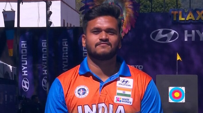 Prathamesh Secures Semifinal Berth - 19 Oct 2024 from Hyundai Archery World Cup 2024 