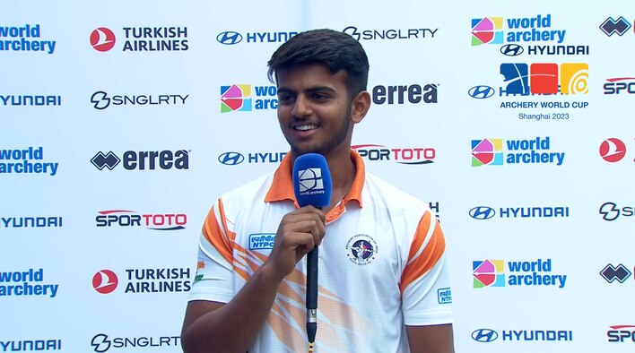 On The Mic - Prathmesh Jawkar's Dream Come True - 20 May 2023 from Hyundai Archery World Cup 2023 