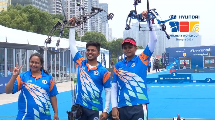 HLS - Korea vs India - Compound Mixed Gold Final - 20 May 2023 from Hyundai Archery World Cup 2023 
