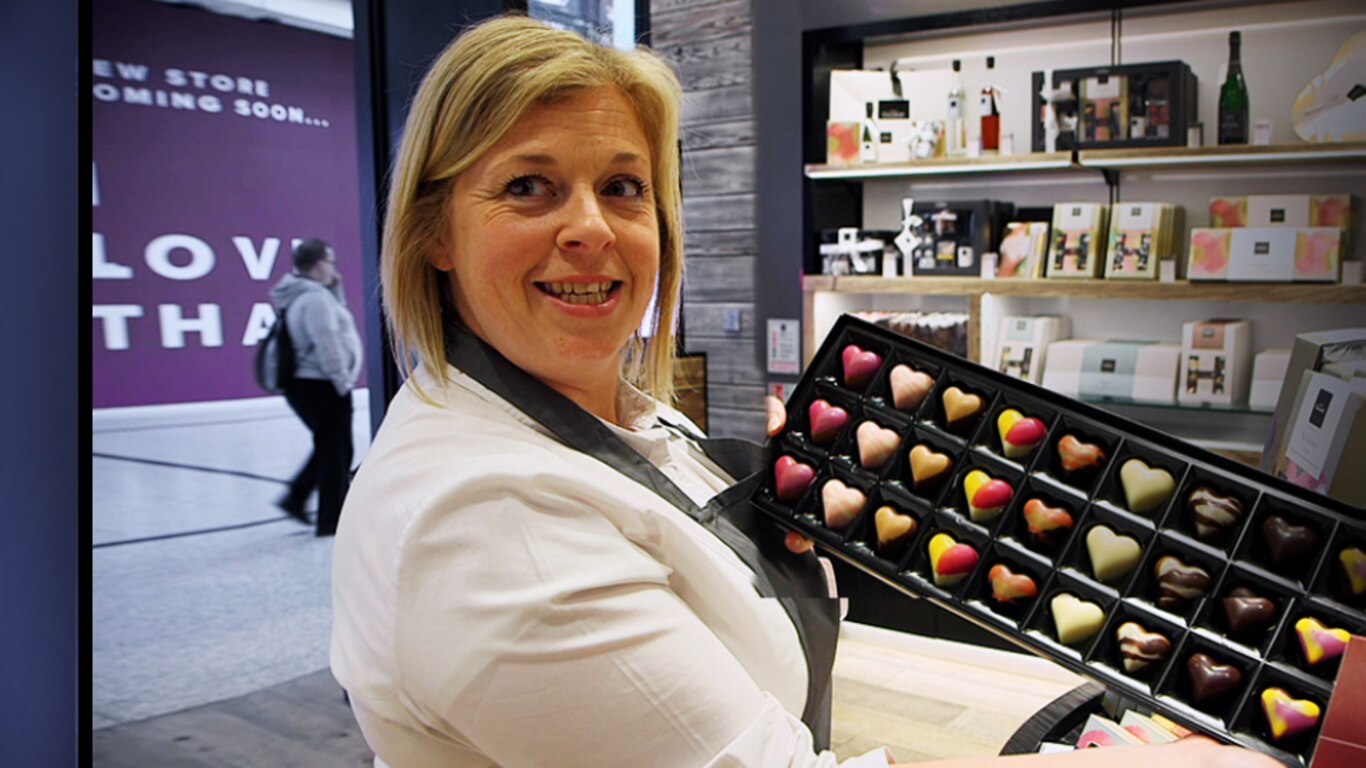 Inside Hotel Chocolat