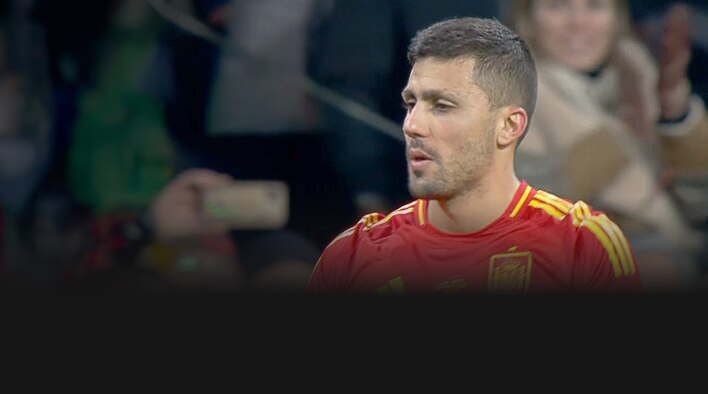 Rodri's Brace Keeps Spain Alive Against Brazil from UEFA International Friendlies 