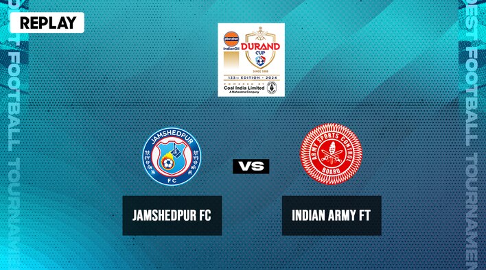 Replay - Jamshedpur FC vs Indian Army FT - 13 Aug 2024 from IndianOil Durand Cup 2024 
