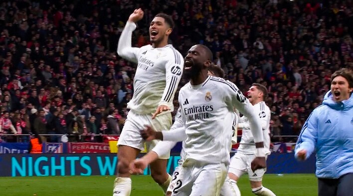 Penalty Shootout - Atletico Mardrid vs Real Madrid  from UEFA Champions League 2024-25 