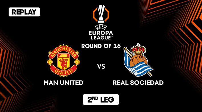 Replay - Manchester United vs Real Sociedad - 2nd Leg - R16 - 14 Mar 2025 from UEFA Europa League 2024-25 