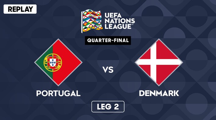 Replay - Portugal vs Denmark - 24 March 2025 from UEFA Nations League 2024-25 
