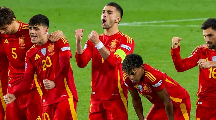 Penalty Shootout - Spain vs Netherlands from UEFA Nations League 2024-25 