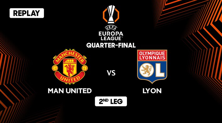 Replay - Manchester United vs Lyon - 2nd Leg - R16 - 18 Apr 2025 from UEFA Europa League 2024-25 