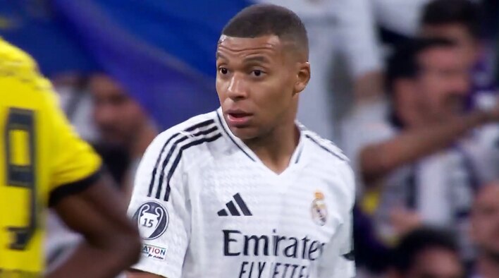 Best Of Kylian Mbappe from UEFA Champions League 2024-25 