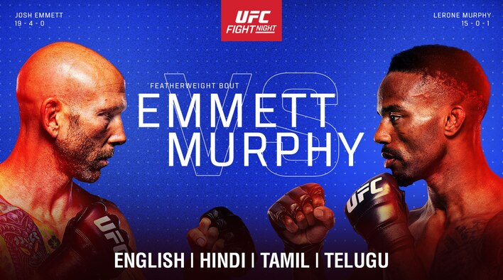 UFC Fight Night - Emmett vs Murphy - 6 Apr 2025 from UFC Fight Night - Emmett vs Murphy 