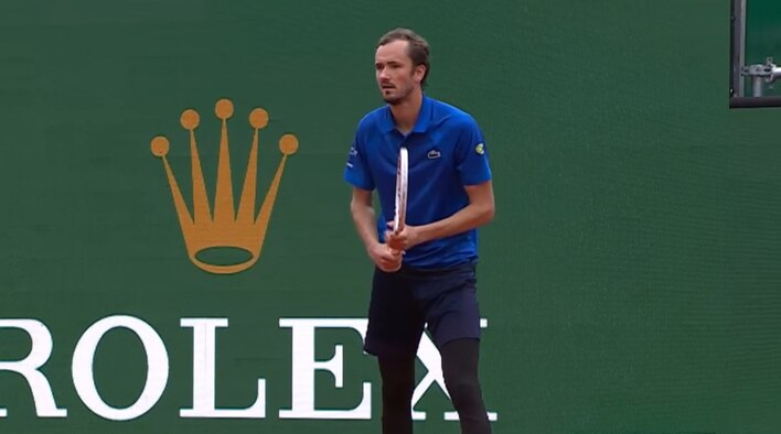 Medvedev Battles Past Khachanov - Highlights - 8 Apr 2025 from ATP Masters 1000 - Rolex Monte Carlo Masters 2025 