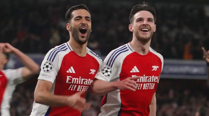 Gunners Gain Gigantic Lead Against Madrid In First Leg - Highlights - 9 Apr 2025 from UEFA Champions League 2024-25 