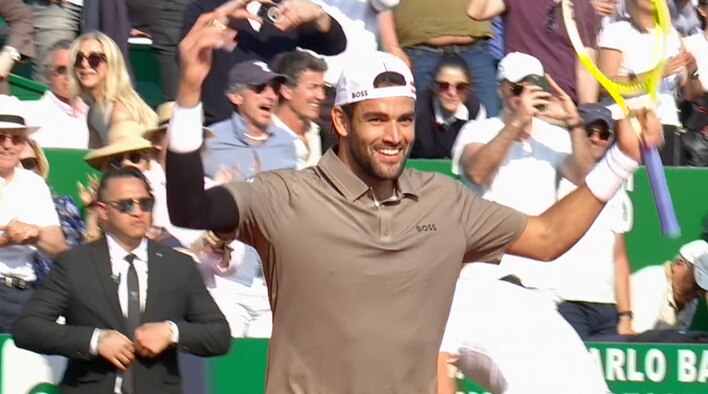 Berrettini Outlasts Zverev In A 3-Set Thriller - Highlights - 8 Apr 2025 from ATP Masters 1000 - Rolex Monte Carlo Masters 2025 