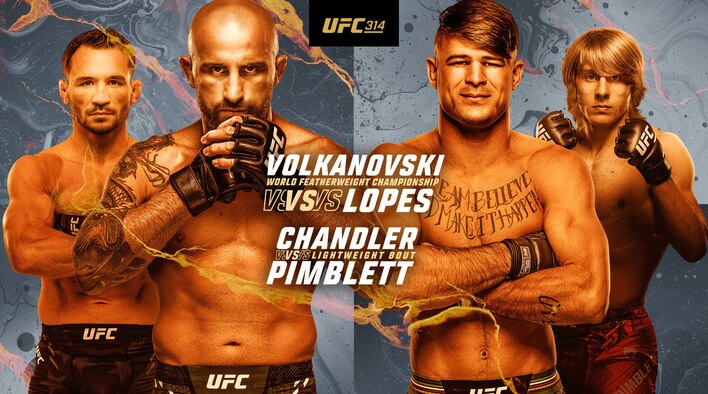 UFC 314 - Volkanovski vs Lopes - 13 Apr 2025 from UFC 314 