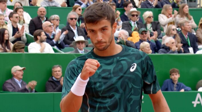 Musetti Downs de Minaur To Book A Finals Berth - Highlights - 12 Apr 2025 from ATP Masters 1000 - Rolex Monte Carlo Masters 2025 