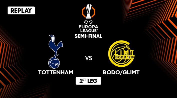 Tottenham Hotspur vs Bodo/Glimt - Semi-Final - 1st Leg - Replay - 2 May 2025 from UEFA Europa League 2024-25 