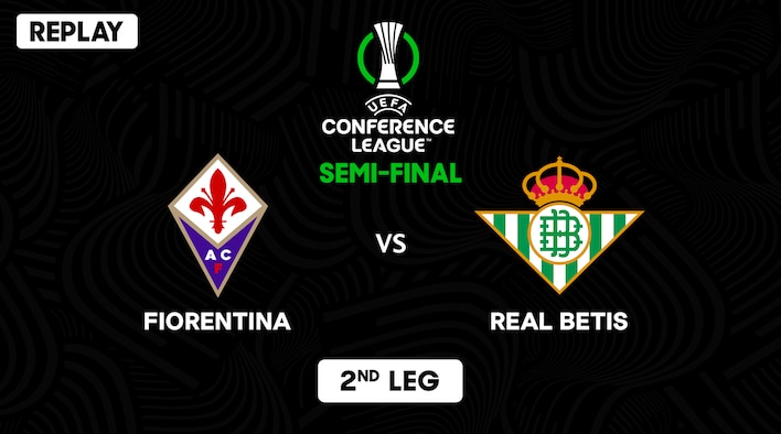 Fiorentina vs Real Betis - Semi-final - 2nd Leg - Replay - 9 May 2025 from UEFA Conference League 2024-25 