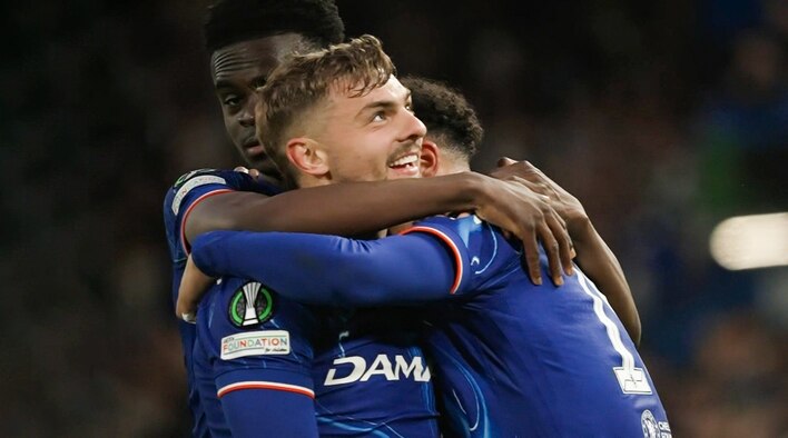 Chelsea vs Djurgarden - Semi-final - 2nd Leg - 9 May 2025 from UEFA Conference League 2024-25 