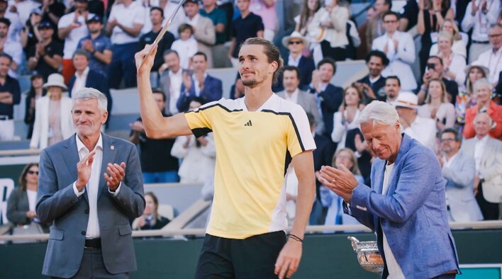 Player Hype Montage: Alexander Zverev from Roland-Garros 2025 