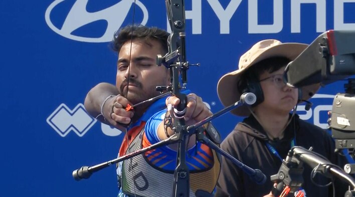 Men's Recurve Individual Semifinal - Highlights - 11 May 2025 from Hyundai Archery World Cup 2025 