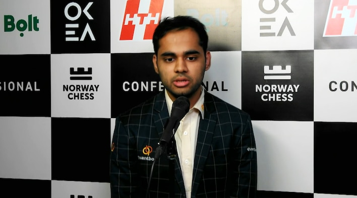 Arjun Erigaisi - Day 1 from Norway Chess 2025 