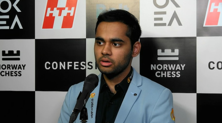 Arjun Erigaisi - Day 3 from Norway Chess 2025 