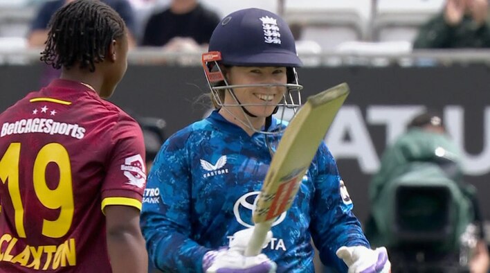 Beaumont Delivers With A Scintillating Ton from West Indies Women Tour of England 2025 