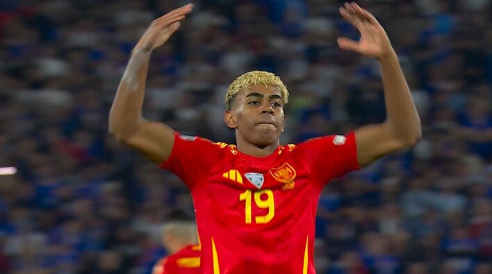 Spain vs France - Semi-final - Highlights - 6 Jun 2025 from UEFA Nations League 2024-25 