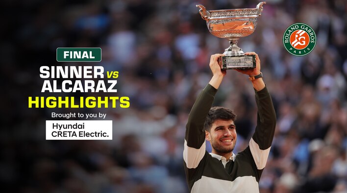 Sinner vs Alcaraz - Final - 8 Jun 2025 from Roland-Garros 2025 