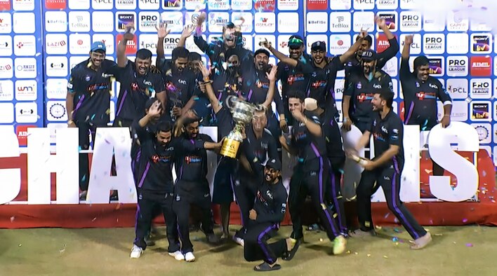 Lucknow Zuo Sports vs Bhavya Ghaziabad Royals - Final - Highlights - 22 Jun 2025 from Pro Cricket League Eleven 11 