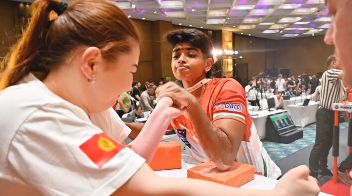 Para Athletes & Juniors from Asian Arm Wrestling 2025 