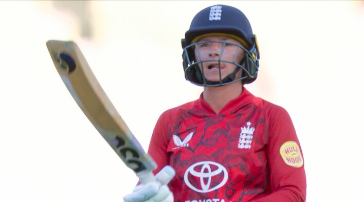 Wyatt-Hodge Gives England A Solid Start from India Women's Tour of England 2025 