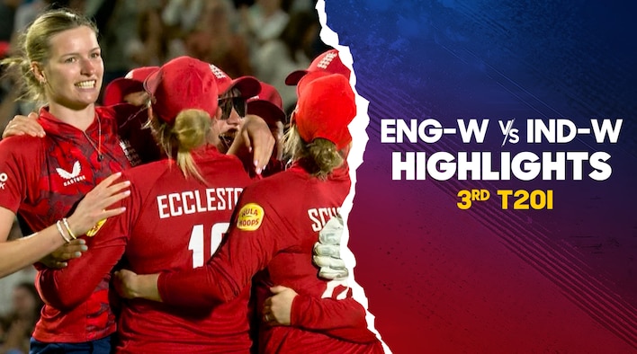 3rd T20I - Highlights - 4 Jul 2025 from India Women's Tour of England 2025 