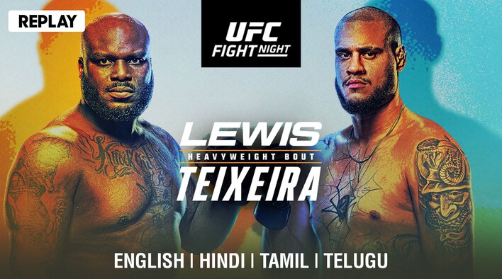 UFC Fight Night - Lewis vs Teixeira - Replay - 13 Jul 2025 from UFC Fight Night - Lewis vs Teixeira 