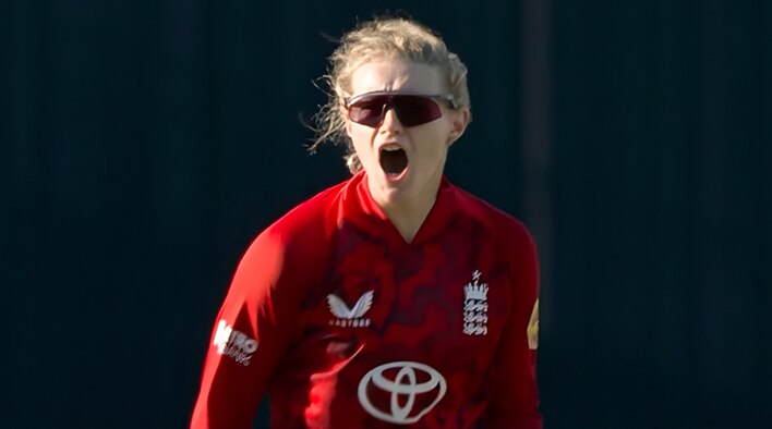 Charlie Dean Steps Up For England from India Women's Tour of England 2025 