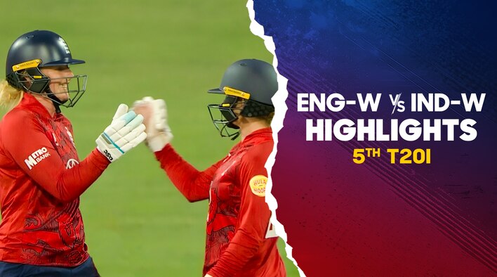 5th T20I - Highlights - 12 Jul 2025 from India Women's Tour of England 2025 
