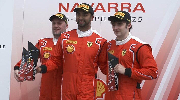 Round 2 Of The Ferrari Challenge UK Series from Fastzone 2025 