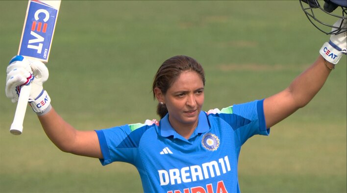 Harman’s Record Breaking Ton from India Women's Tour of England 2025 