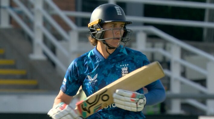 Sciver-Brunt Falls Just Short Of A Century from India Women's Tour of England 2025 