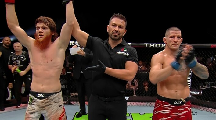 Magomedov vs Barriault - UFC Fight Night - Highlights - 27 Jul 2025 from UFC Fight Night - Whittaker vs de Ridder 