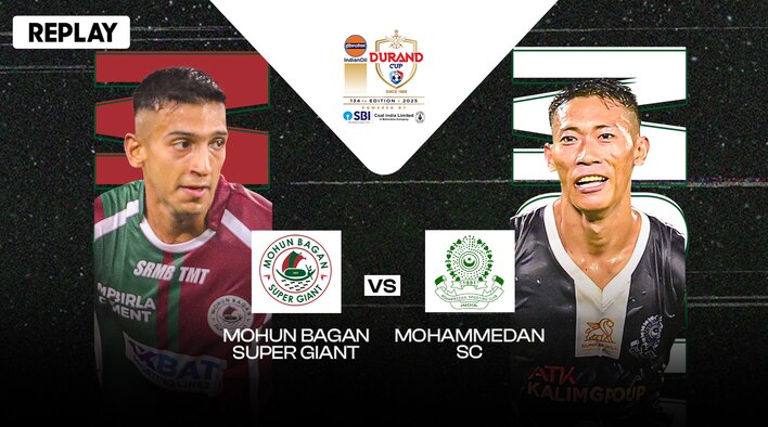 Mohun Bagan Super Giant vs Mohammedan SC - Replay - 31 Jul 2025 from IndianOil Durand Cup 2025 