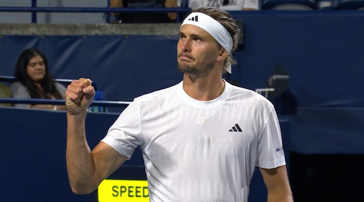 Zverev vs Popyrin - Quarter-Final - Highlights - 5 Aug 2025 from ATP Masters 1000 National Bank Open Toronto, Canada 