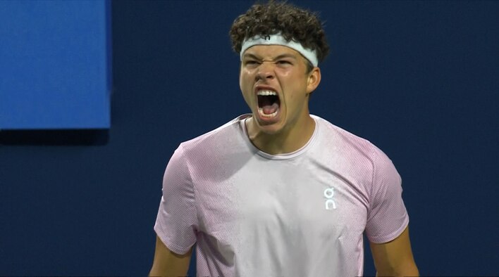 Shelton vs de Minaur - Quarter-Final - Highlights - 6 Aug 2025 from ATP Masters 1000 National Bank Open Toronto, Canada 