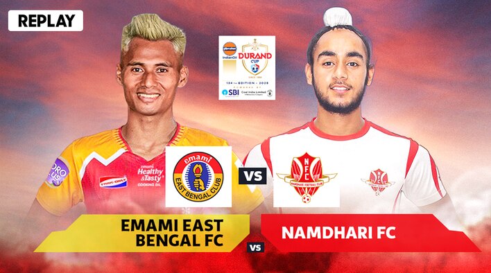 Emami East Bengal FC vs Namdhari FC - Replay - 6 Aug 2025 from IndianOil Durand Cup 2025 