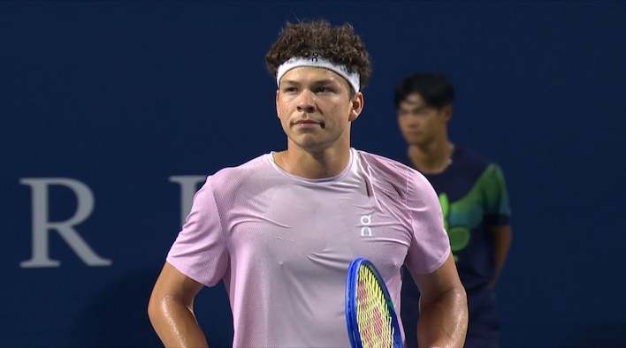 Shelton vs Fritz - Semi-Final - Highlights - 7 Aug 2025 from ATP Masters 1000 National Bank Open Toronto, Canada 