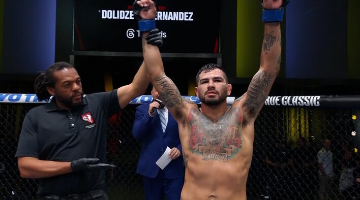 Dolidze vs Hernandez - UFC Fight Night - Highlights - 10 Aug 2025 from UFC Fight Night - Dolidze vs Hernandez  