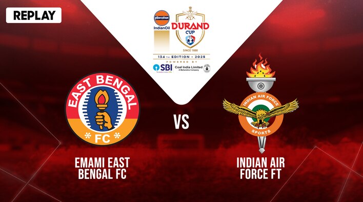 Emami East Bengal FC vs Indian Air Force FT - Replay - 10 Aug 2025 from IndianOil Durand Cup 2025 