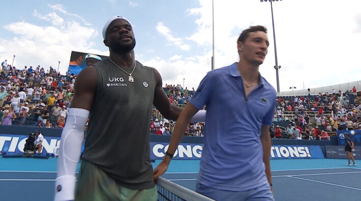 Frances Tiafoe vs Hugo Humbert  - Highlights - 11 Aug 2025 from ATP Masters 1000 Western & Southern Open 